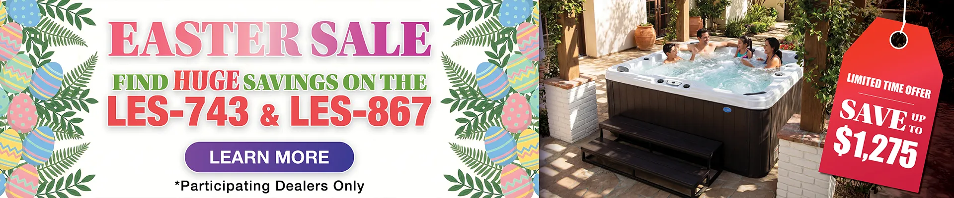 Calspas hot tub being used in a family setting - Upland